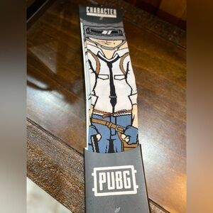 Bioworld Marvel Character Collection PUBG crew socks size 10-13 New